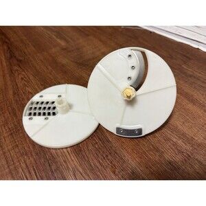 Cuisinart Handy Prep 3 Cup  2mm Slice Blade Discs DLC-522 & DLC 514 Food Process